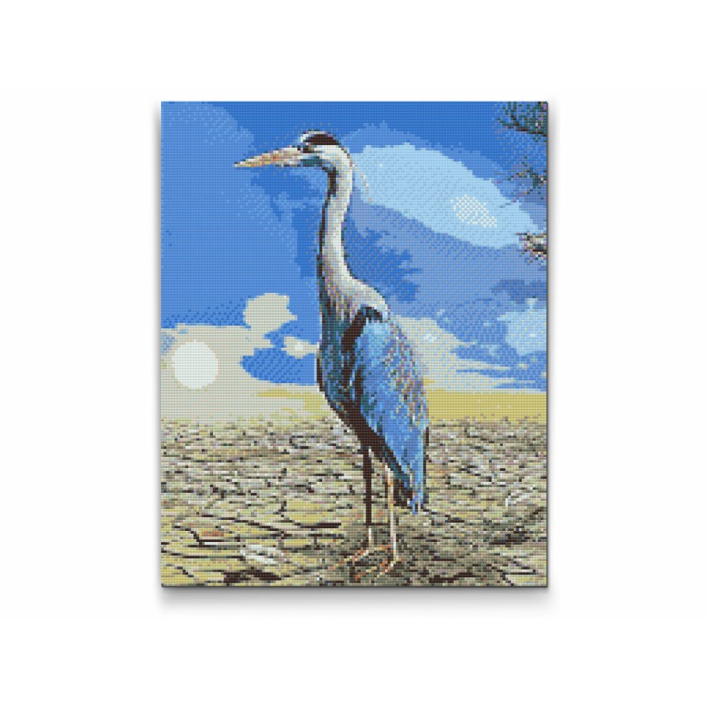 Pintura de diamante - Garza