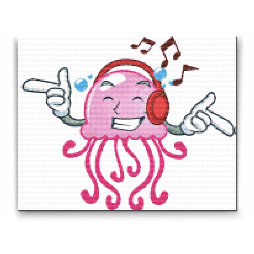 Pintura de diamante - Medusa DJ