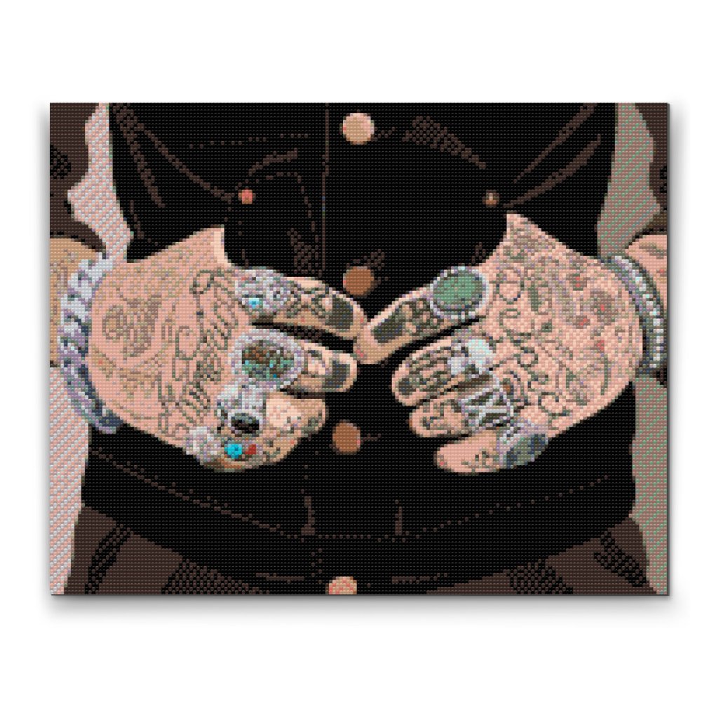 Pintura de diamante - Tatuajes en las manos