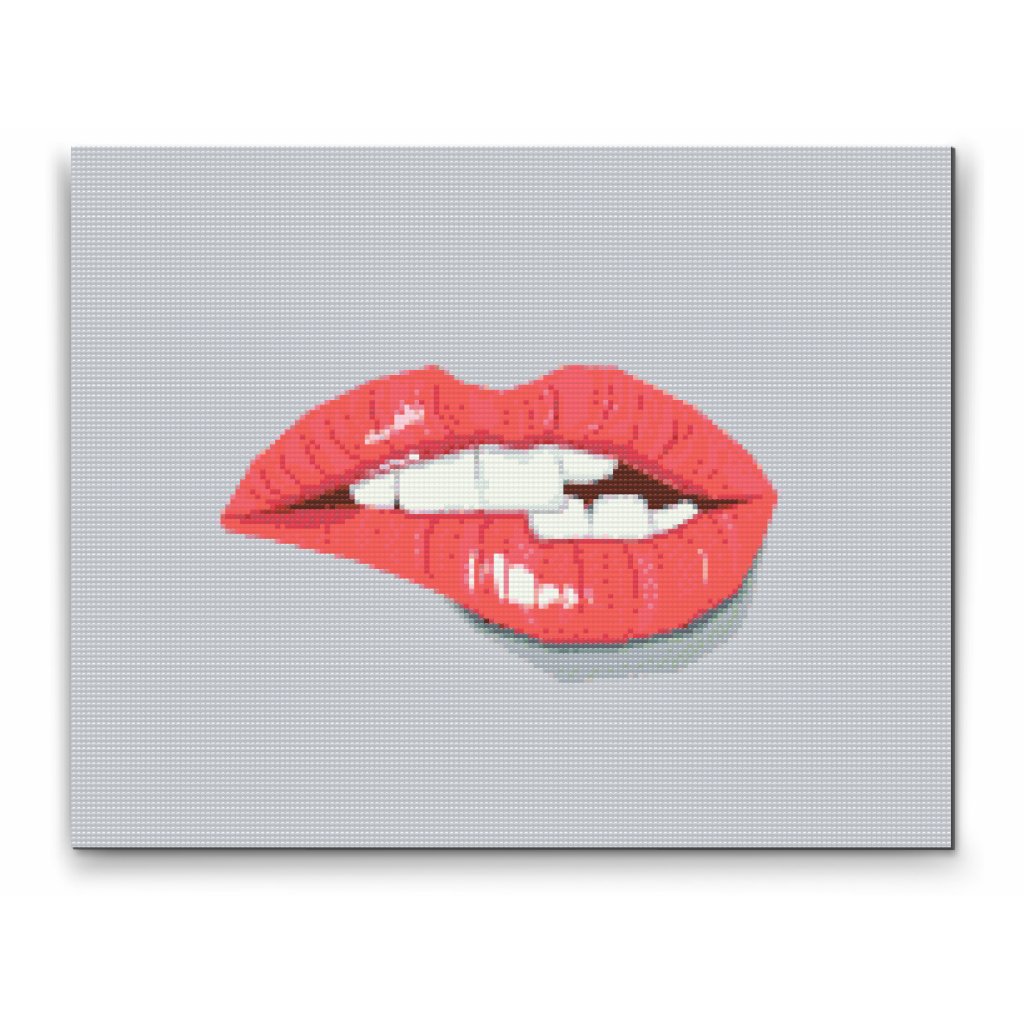 Pintura de diamante - Labios sensuales