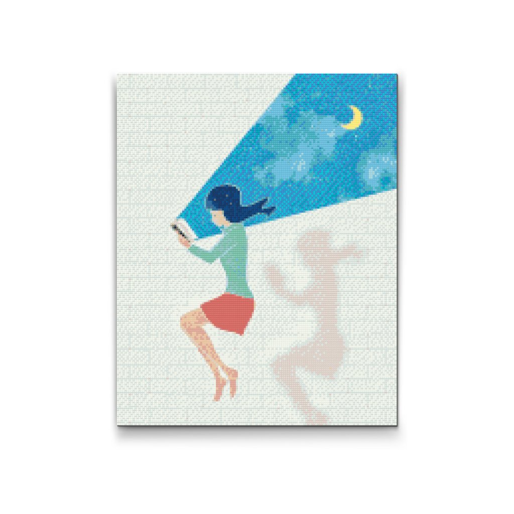 Pintura de diamante - Lectura