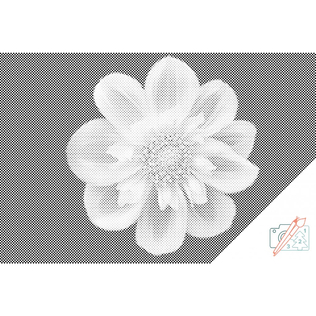 Puntillismo – Flor