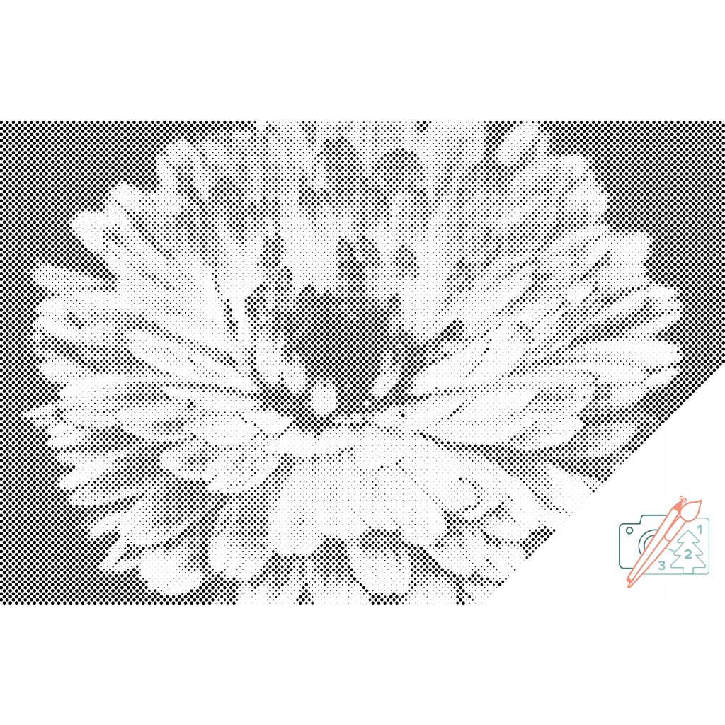 Puntillismo – Flor de primavera