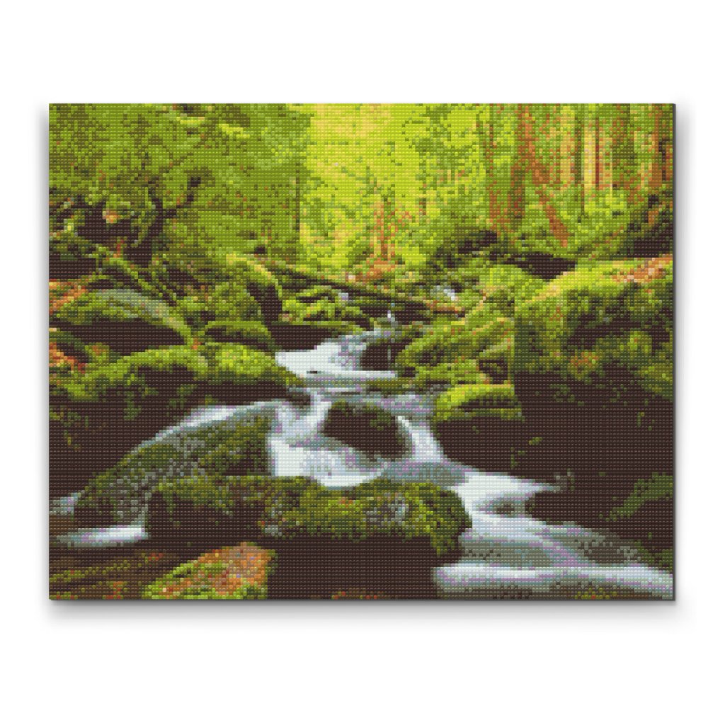 Pintura de diamante - Bosque de Boubín