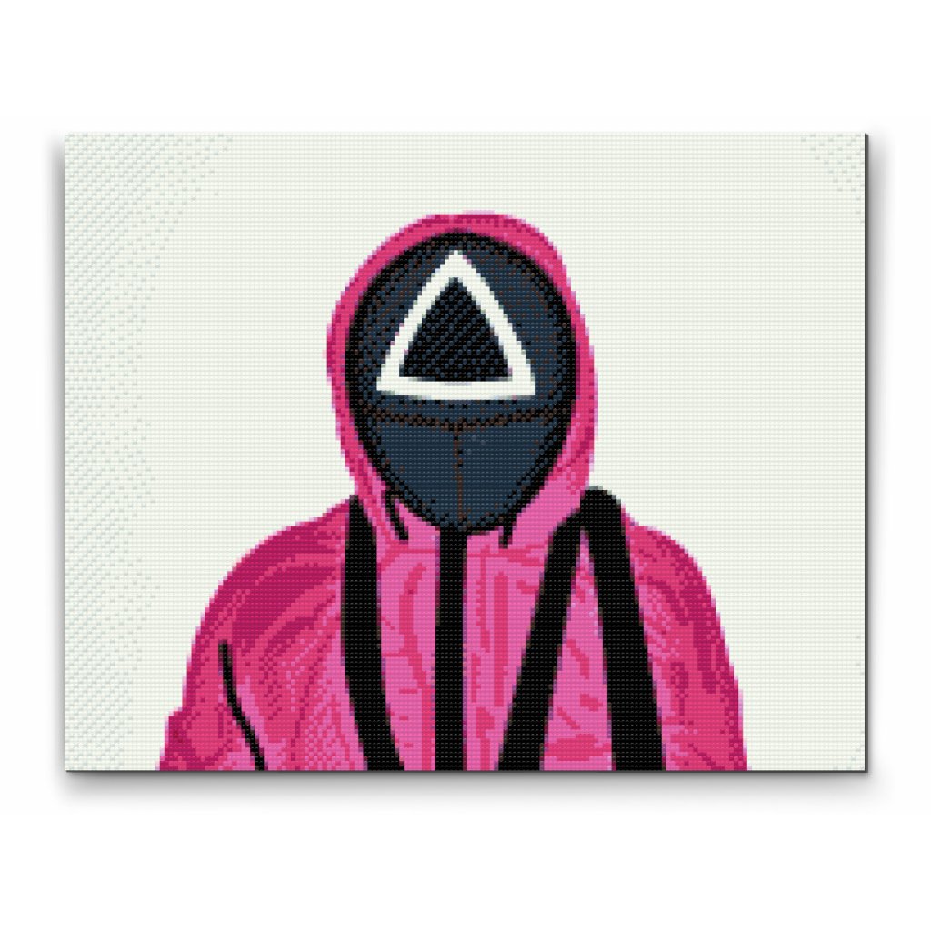 Pintura de diamante - El juego del calamar - Guardia 2