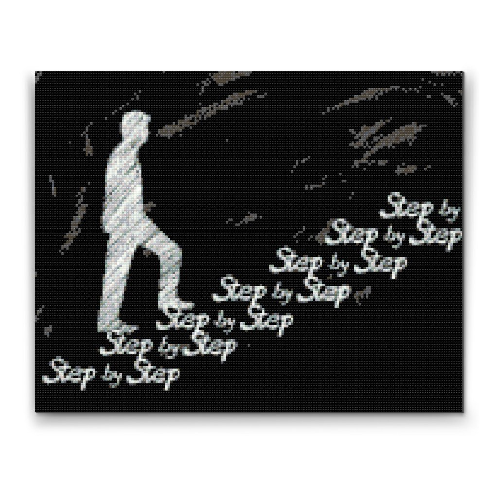 Pintura de diamante - Step by step