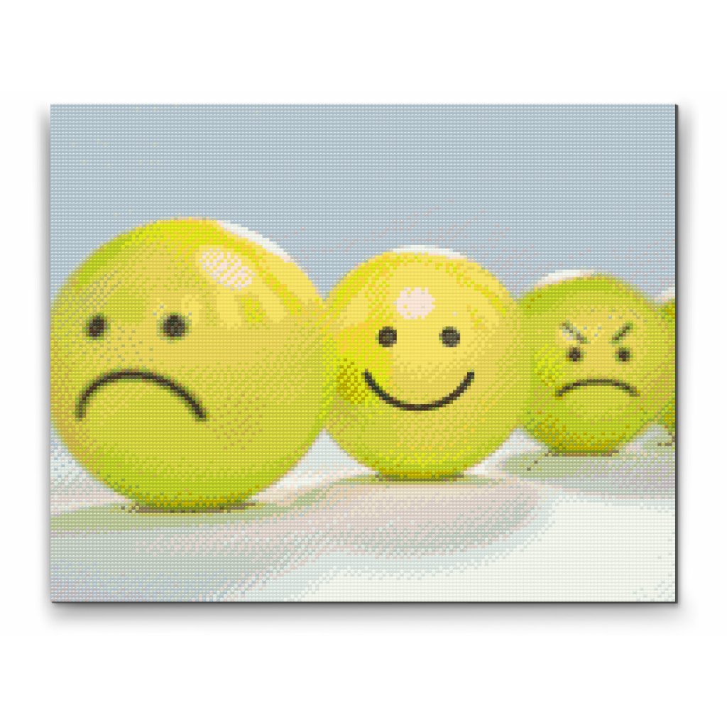 Pintura de diamante - Emoticono