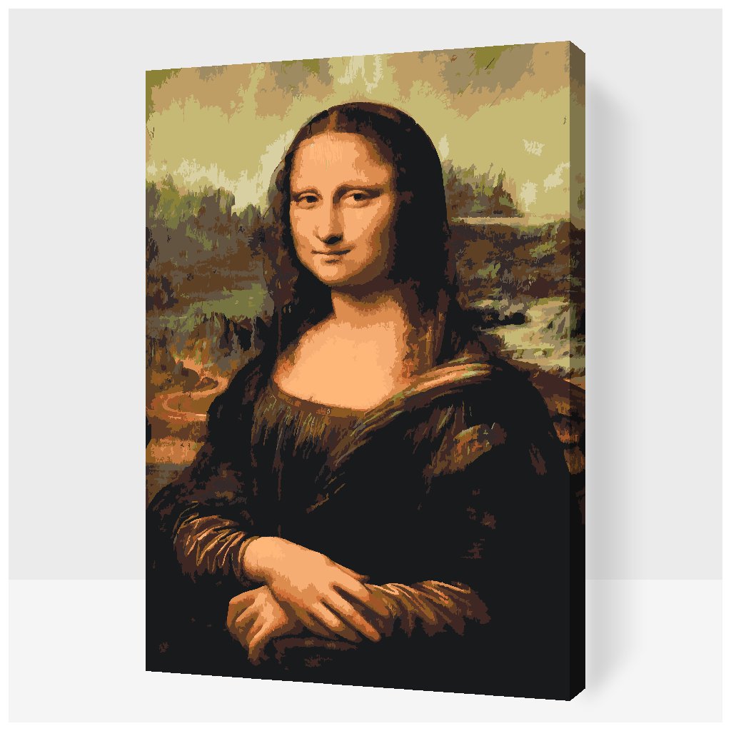 Pintura por números - Leonardo da Vinci - La Gioconda (Mona Lisa) - Pintura por números - Leonardo da Vinci - La Gioconda (Mona Lisa) -