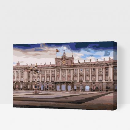 Pintura por números - Palacio Real de Madrid