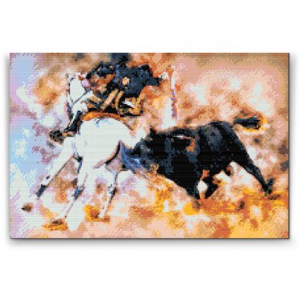 Pintura de diamante - Corrida de toros