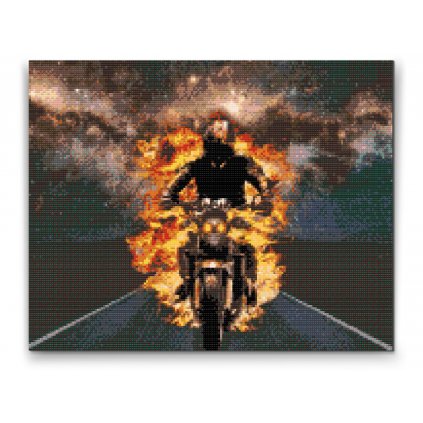 Pintura de diamante - Ghost Rider