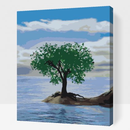 Pintura por números - Árbol mágico 2