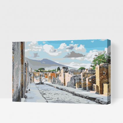 Pintura por números - Pompeya, Italia