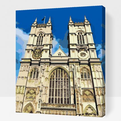 Pintura por números - Abadía de Westminster, Inglaterra