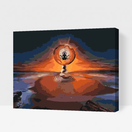 Pintura por números - Meditación