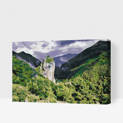 Pintura por números - Orsomarso, Calabria