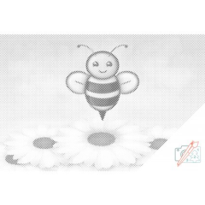 Puntillismo – Abeja alegre