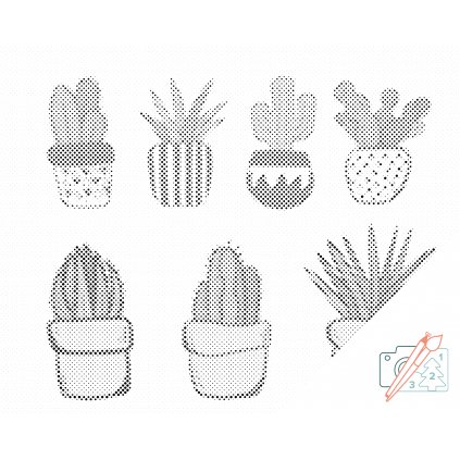 Puntillismo – Cactus