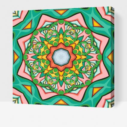 Pintura por números - Mandala1