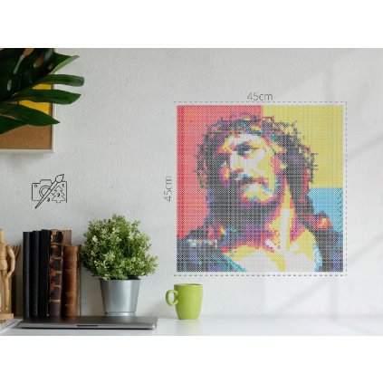 Cuentas para planchar - Jesucristo