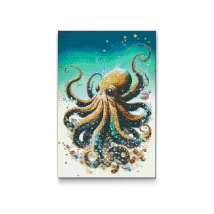 Pintura de diamante - Pulpo 2