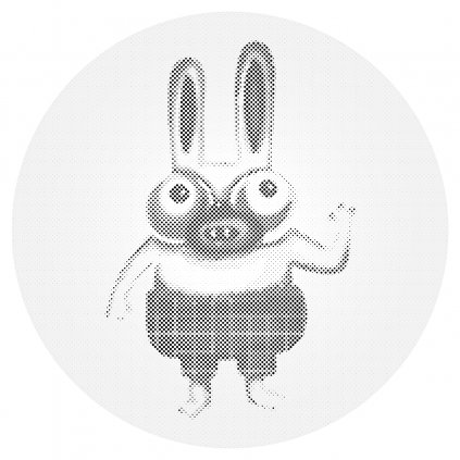 Puntillismo – Conejo