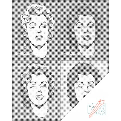 Puntillismo – Cuatro tonos de Marilyn