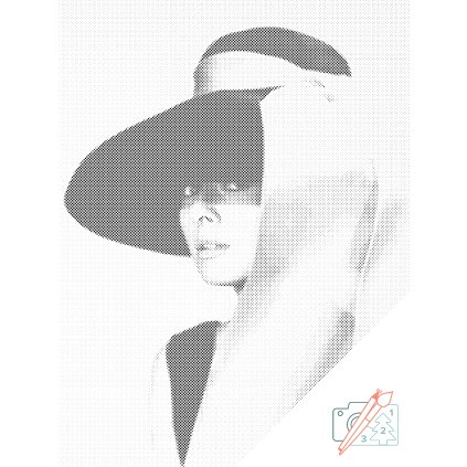 Puntillismo – Audrey Hepburn 2