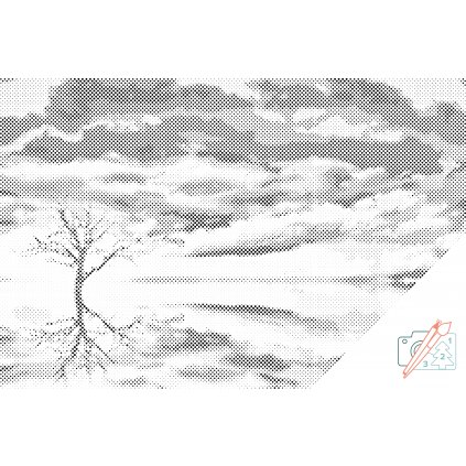 Puntillismo – Árbol mágico