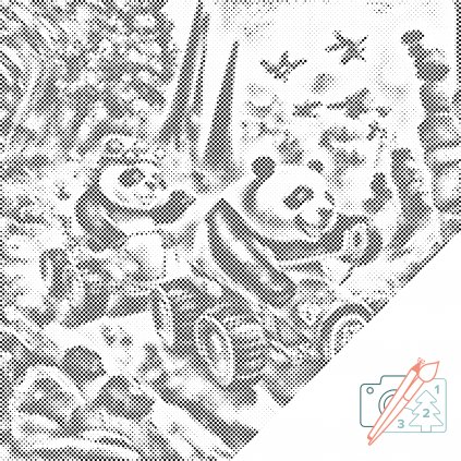 Puntillismo – Carrera de pandas