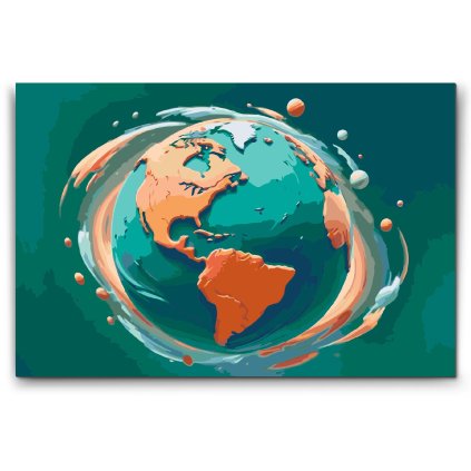 M2_Pintura_por_números_-_Planeta_Tierra_abstracto