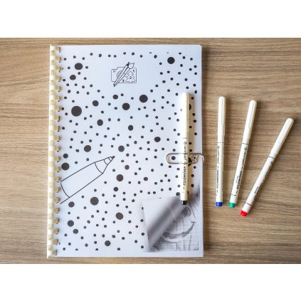 23858 2 cuaderno de puntillismo halloween