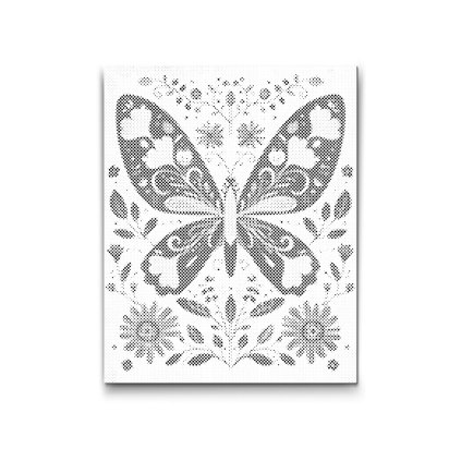 M2_Puntillismo_-_Arte_popular_nórdico_-_Mariposa