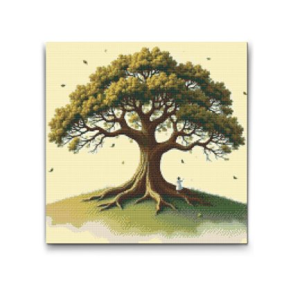 M2_Pintura_con_diamantes_-_Árbol_de_la_vida