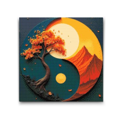 M2_Pintura_con_diamantes_-_Jin_Jang_-_Otoño_día_y_noche