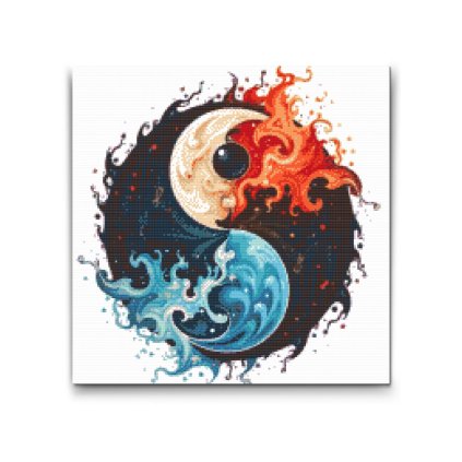 M2_Pintura_con_diamantes_-_Jin_Jang_-_Agua_y_Fuego