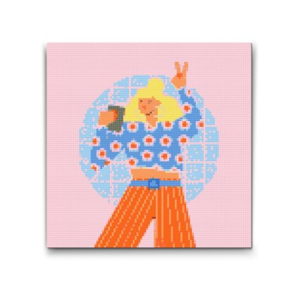 M2_Pintura_con_diamantes_-_Ilustración_-_Mujer_rubia