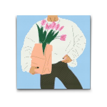 M2_Pintura_con_diamantes_-_Ilustración_-_Tulipanes