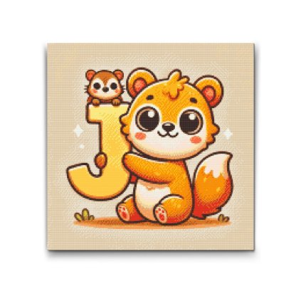 M2_Pintura_con_diamantes_-_Letra_J_–_Con_un_animal