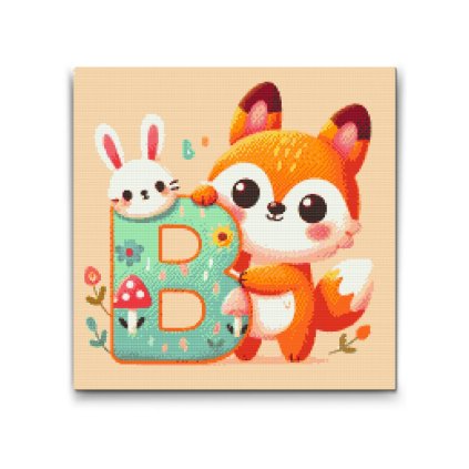 M2_Pintura_con_diamantes_-_Letra_B_–_Con_un_animal