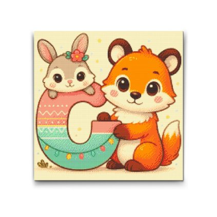M2_Pintura_con_diamantes_-_Letra_C_–_Con_un_animal