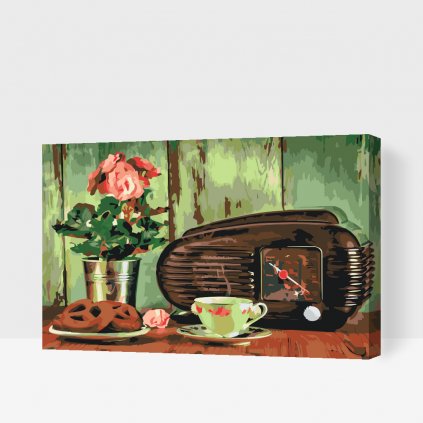 Pintura por números - Radio retro