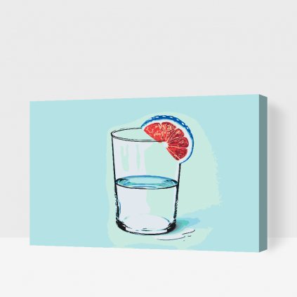 Pintura por números - Refresco de verano