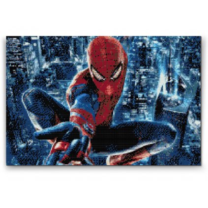 Pintura de diamante - Spider-Man en acción