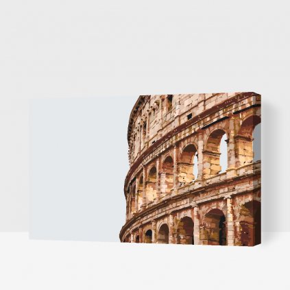 Pintura por números - Roma - El Coliseo 2