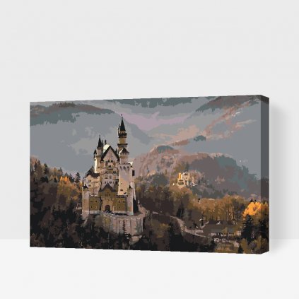 Pintura por números - Castillo de Neuschwanstein