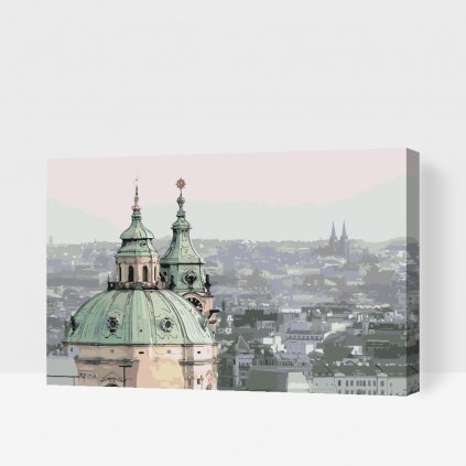 Pintura por números - Vista de Praga
