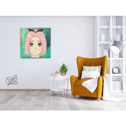 Pintura de diamante - Sakura Haruno