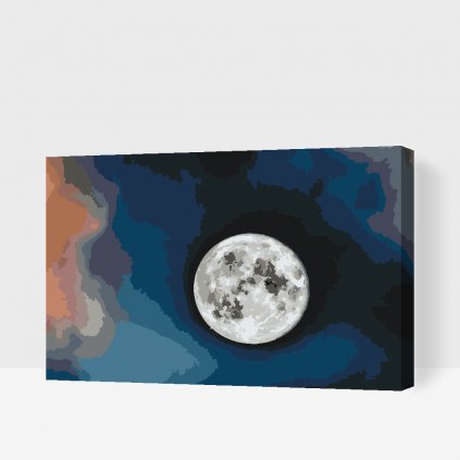 Pintura por números - Luna