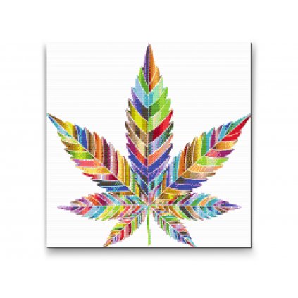 Pintura de diamante - Marihuana